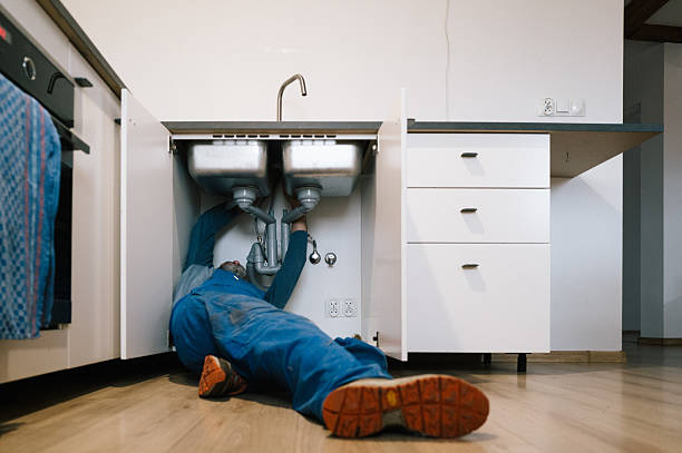 Professional Leak Detection technician working in Meridian, OK